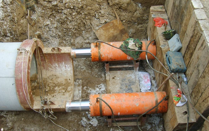 户县顶管工程的施工方式